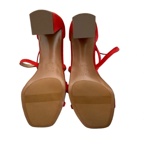 Naturalizer Tiff Leather Heal 6.5 Red New - Picture 6 of 10